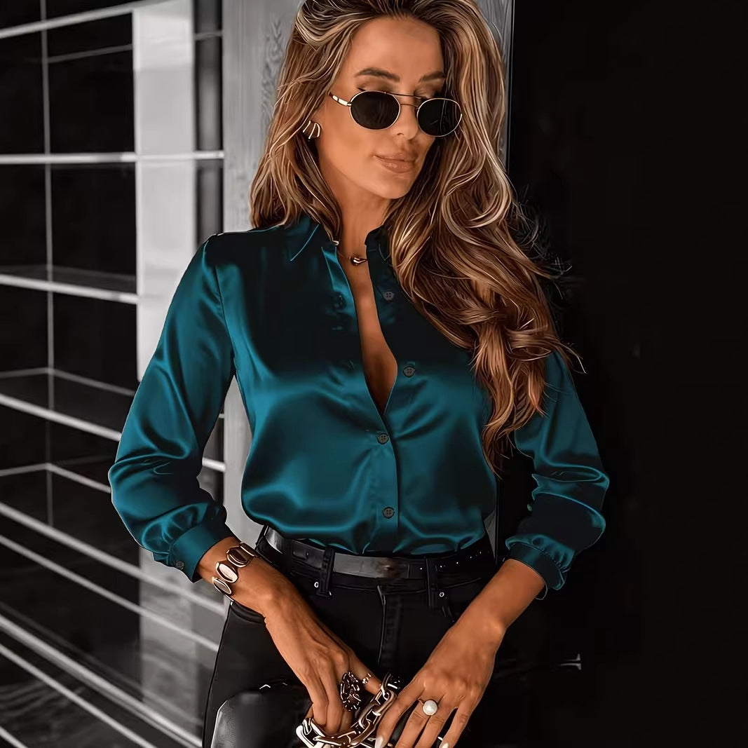 Lapel Shirt For Women