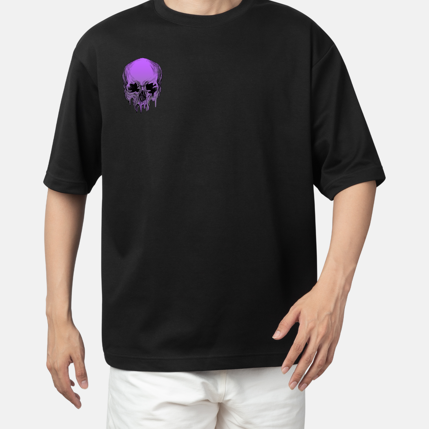 Spoky Graphic Oversized Tees For Men